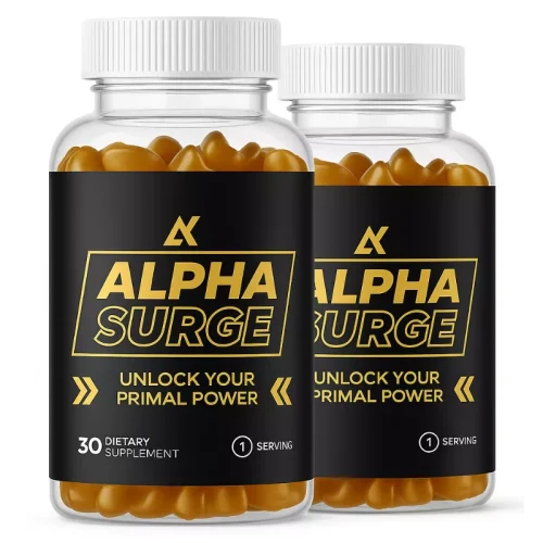 Alpha Surge™ Male Vitality Gummies – Natural Energy, Endurance & Performance Support