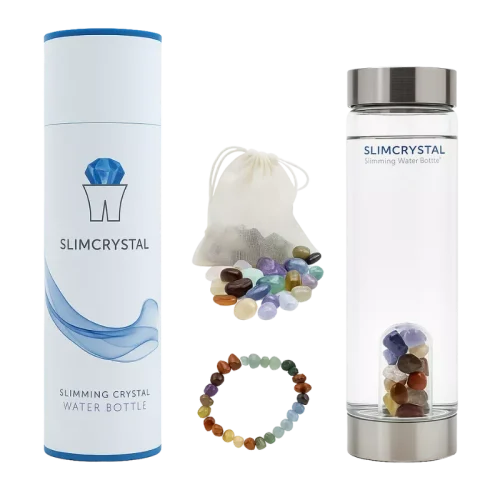 SlimCrystal™ Wellness Bottle – Crystal-Infused Hydration for Natural Weight Support
