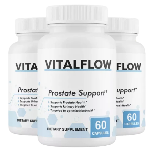 VitalFlow Prostate Wellness Formula – Natural Support for Men’s Health
